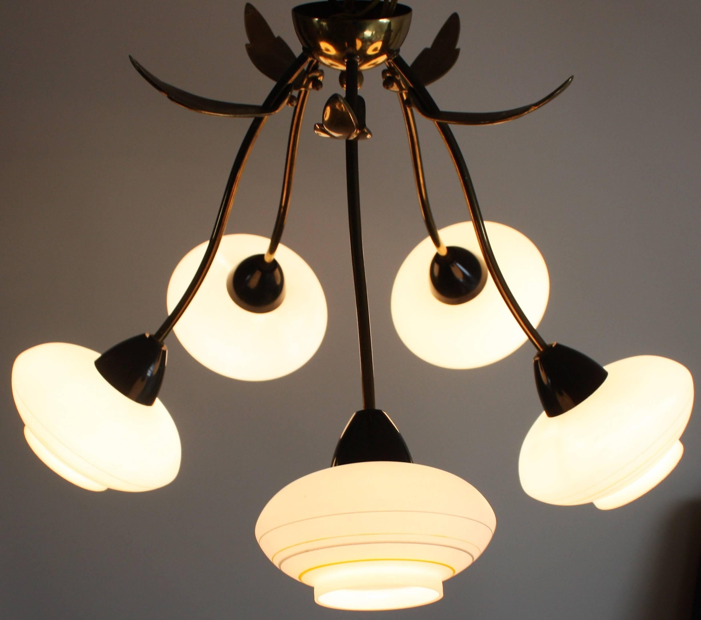 flush mount sputnik chandelier