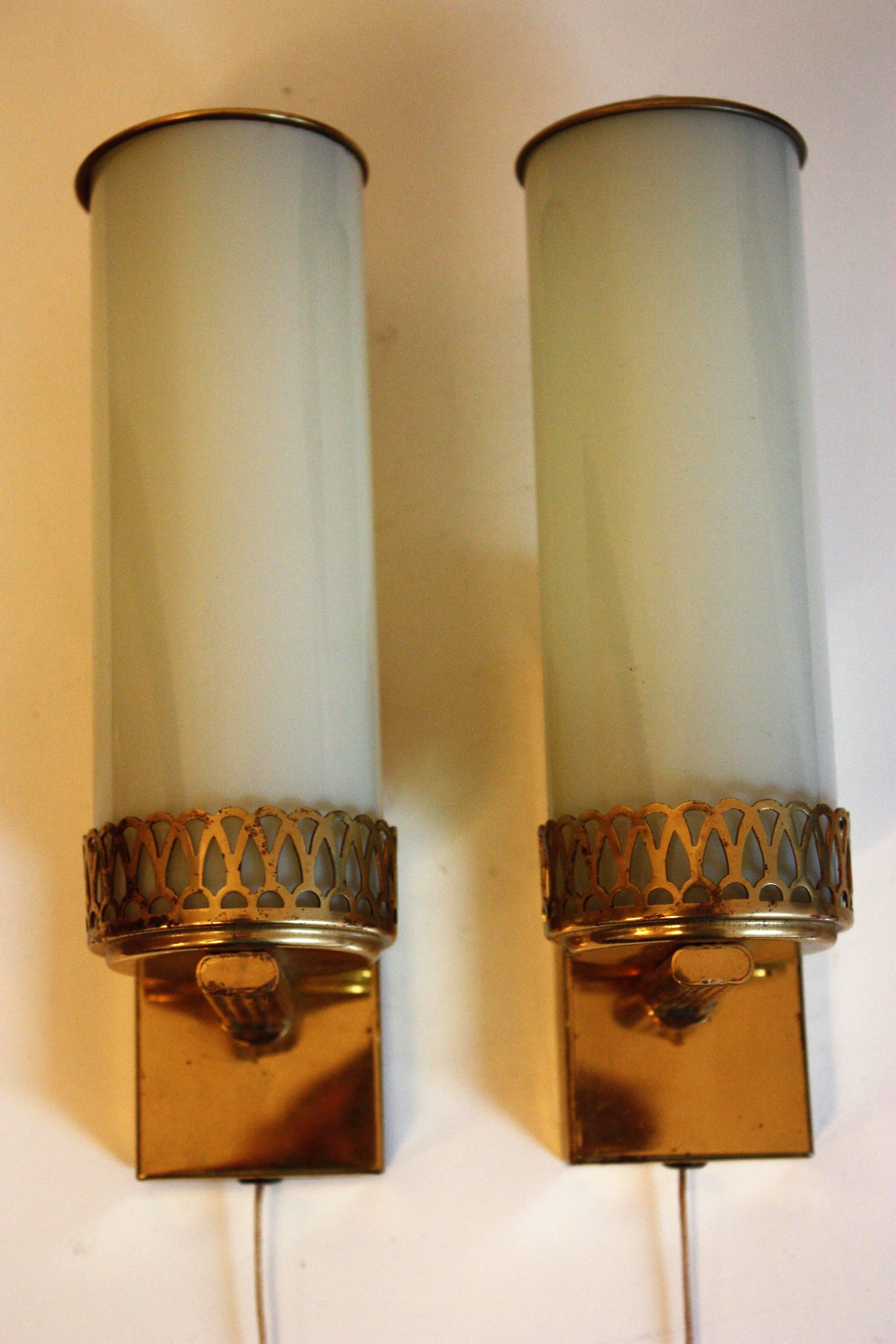 1930s wall sconces