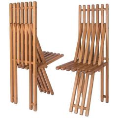 Folding Chairs by Capitini & Palmoni