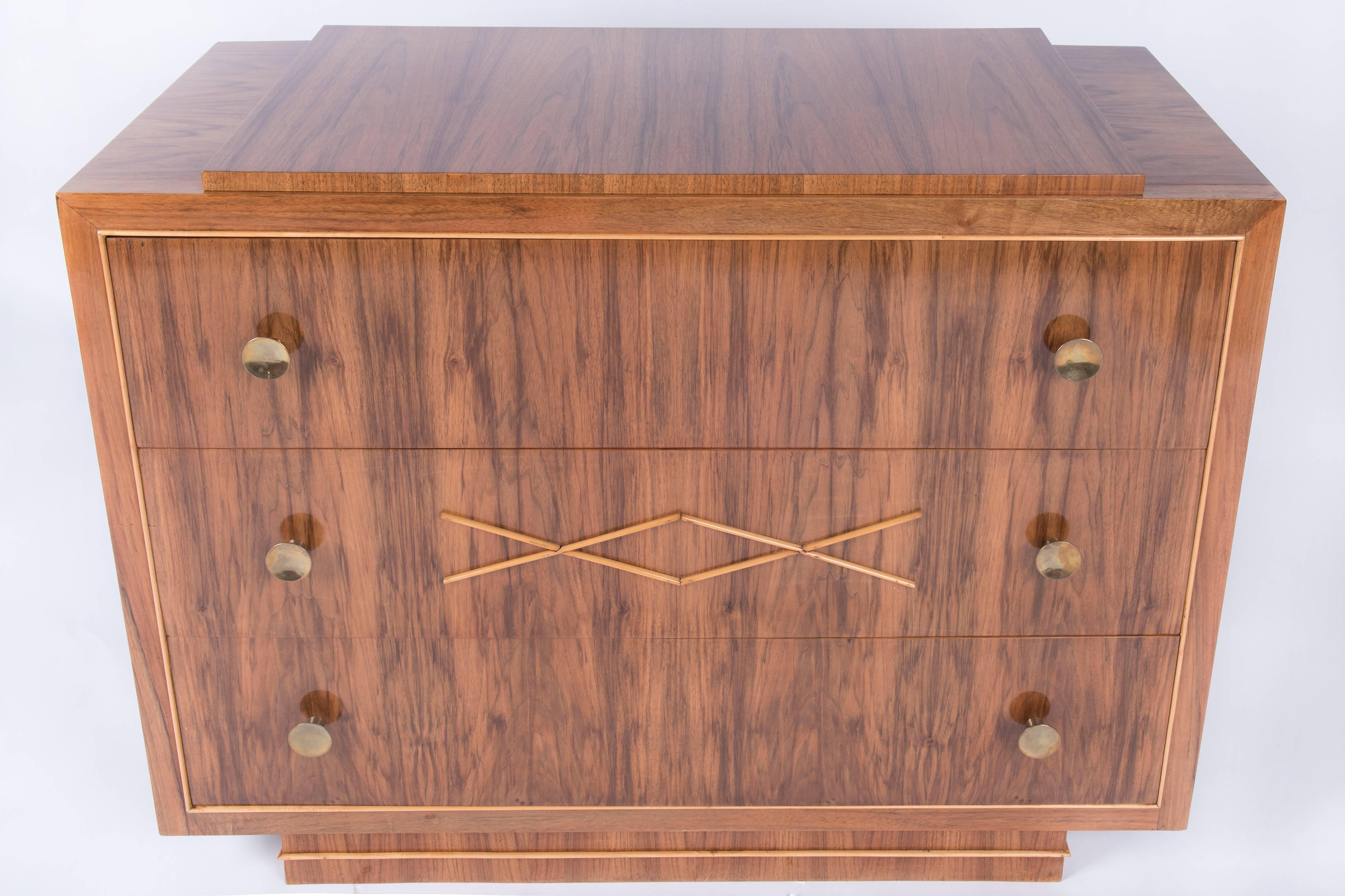 Art Deco Chest of Drawers by De Coene 1