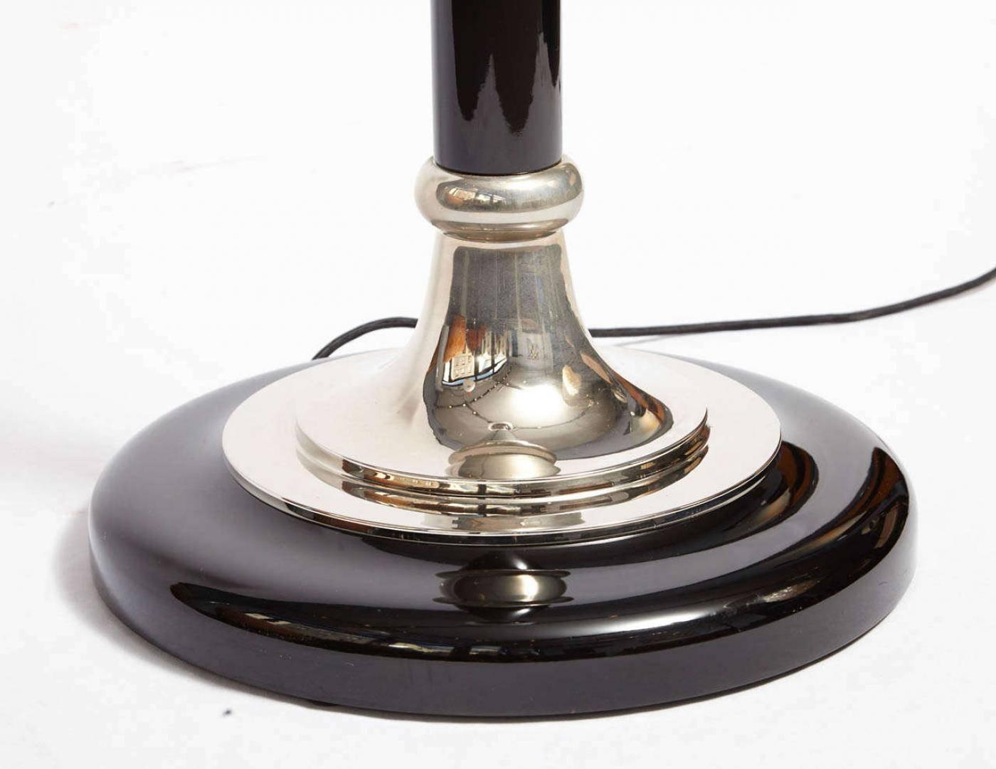 Contemporary Mazda Art Deco Floor Lamp For Sale