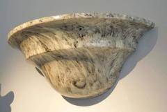 Pair of Art Deco Marble Wall Fixtures