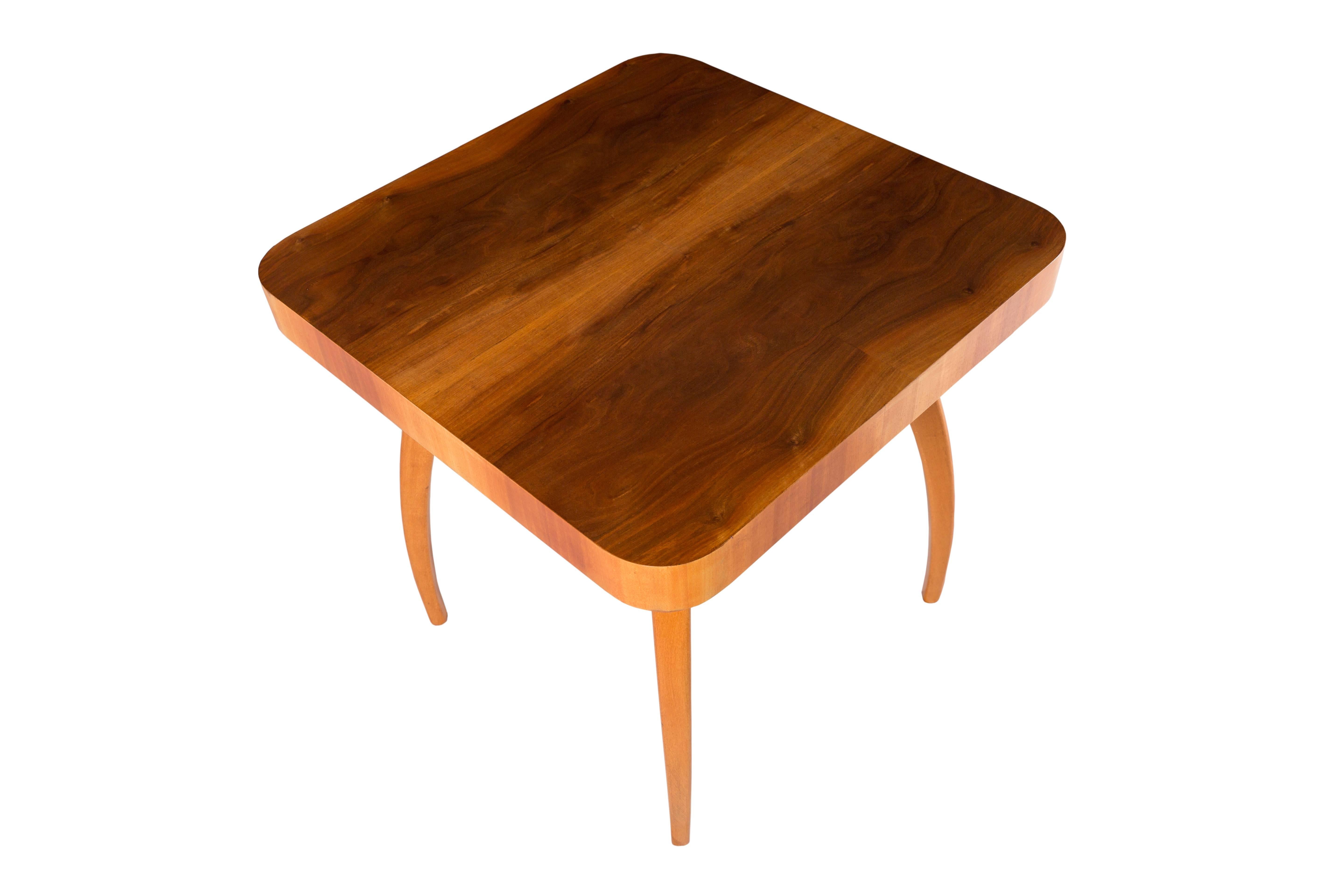 Czech Spider Coffee Table by J.Halabala H259 For Sale
