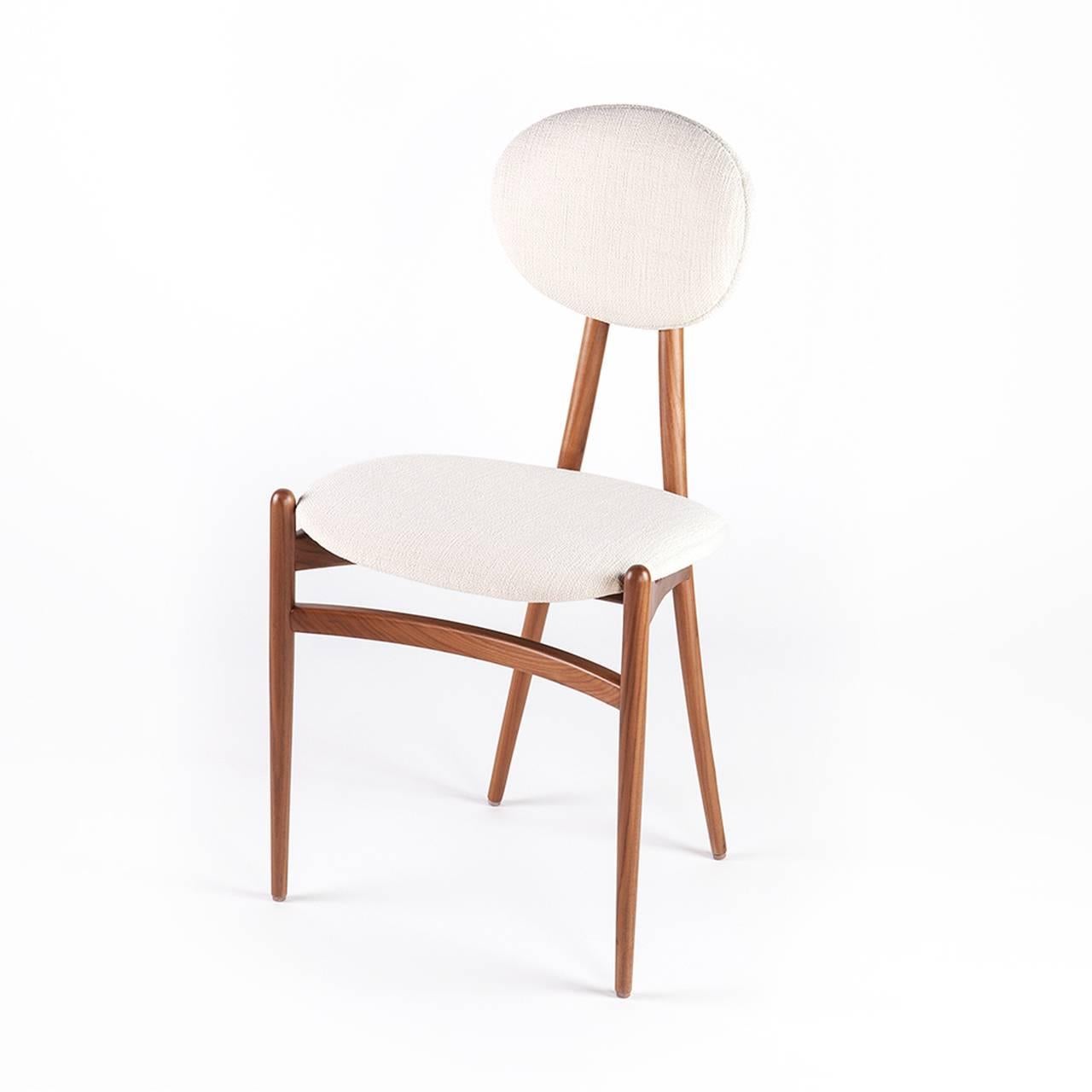Contemporary Handcrafted Solid Wood Side Chair