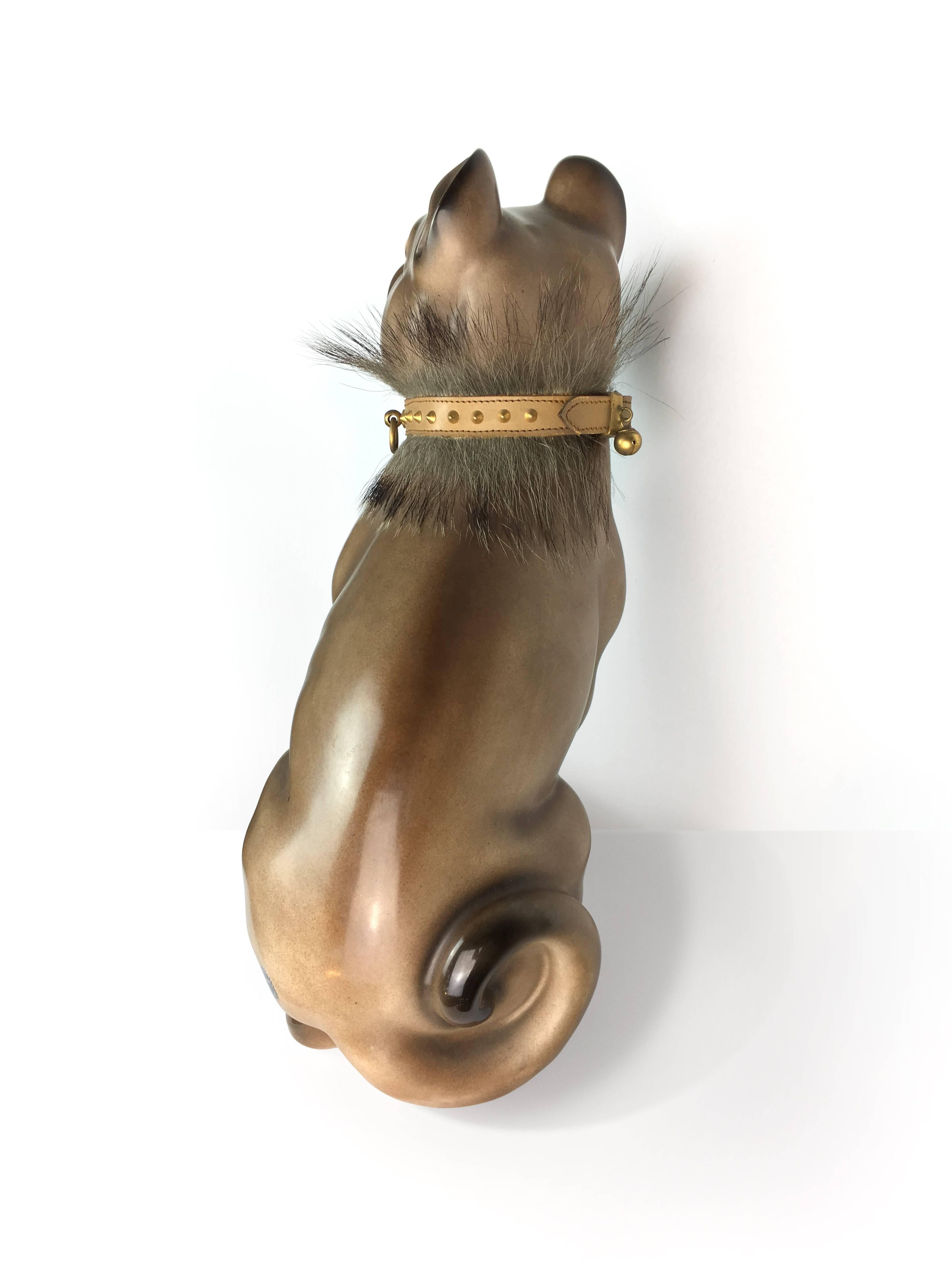 Italian Rare Carlino Pug Dog by Fornasetti