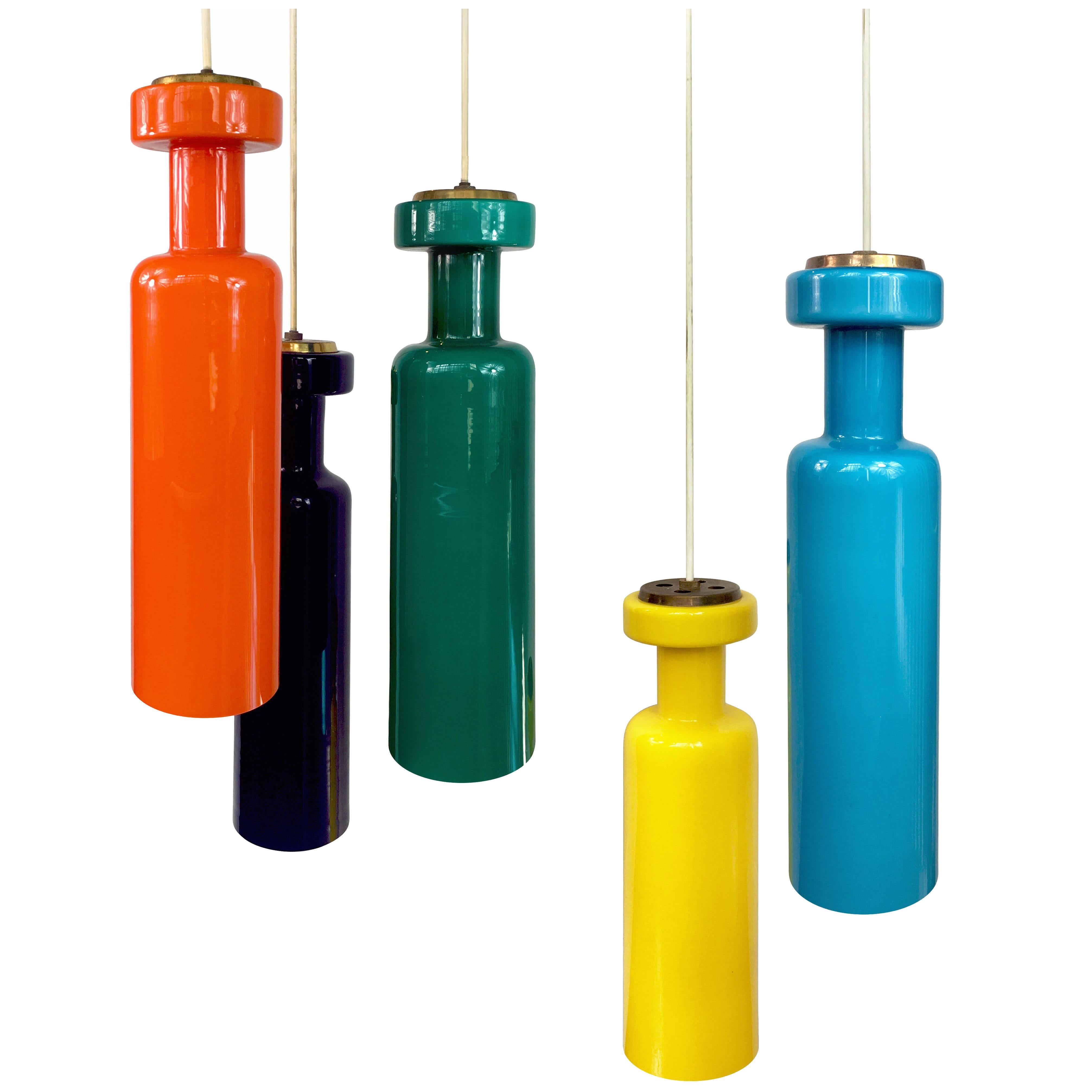 Stilnovo Hanging Glass Lamps