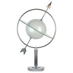 Saturn Table Glass Lamp