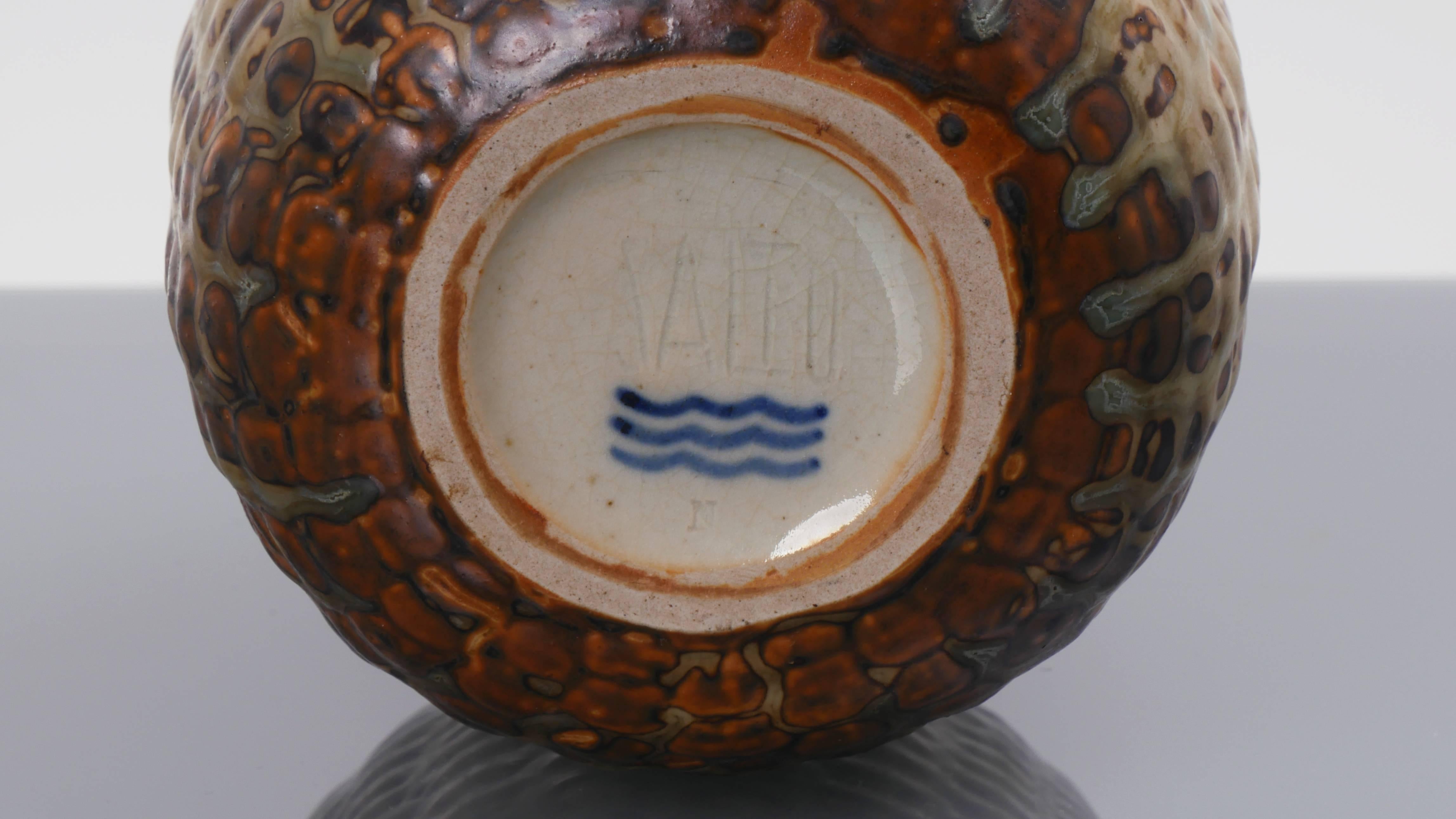 Danish AXEL SALTO Budding Vase in Glazed Ceramic