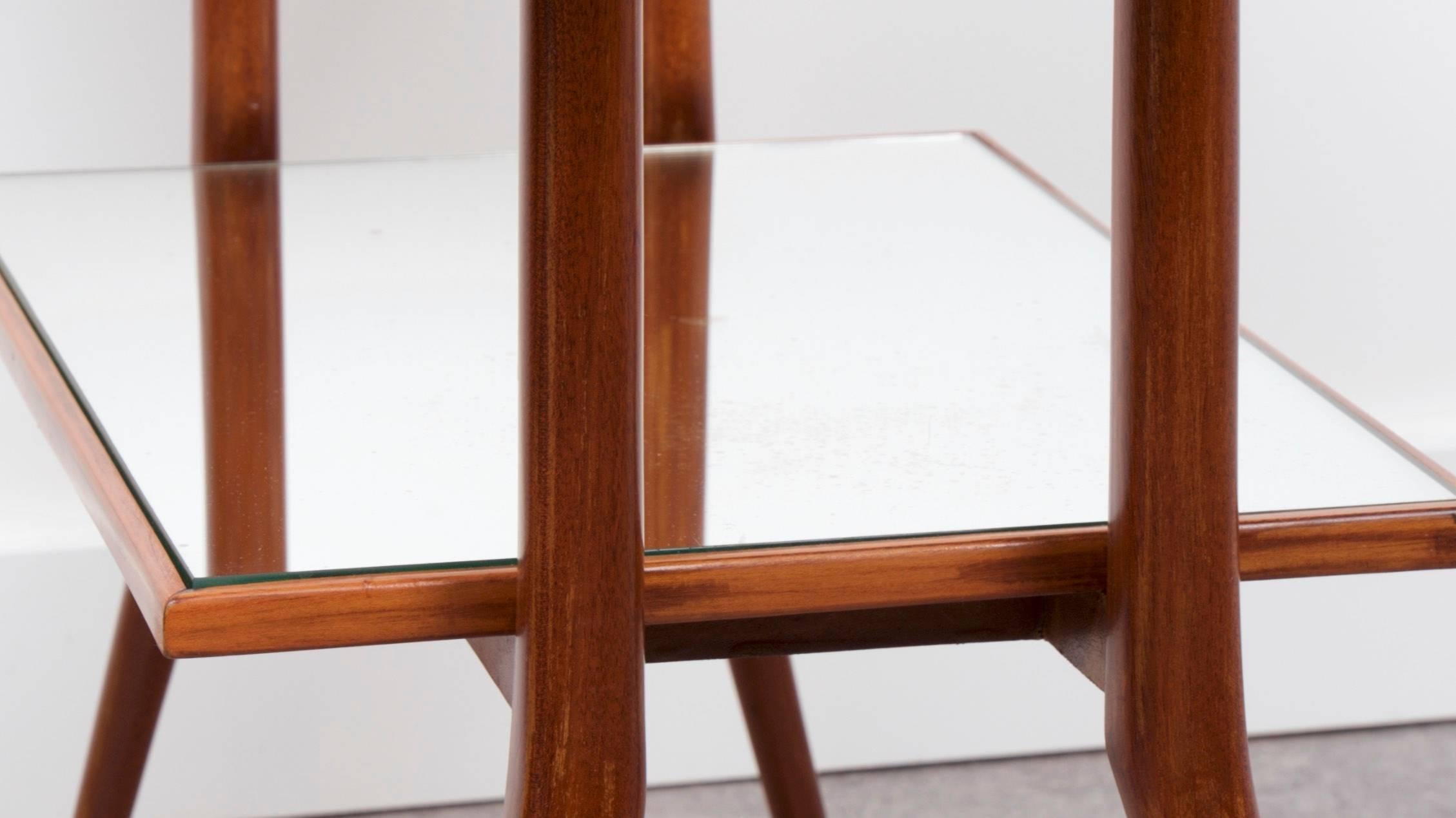 Glass Carlo Enrico Rava Tray Table, circa 1940 For Sale