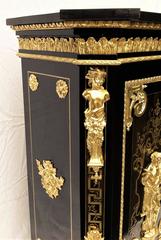 Unique and Rare Elysée Ceremonial Cabinet, Louis XIV Style, France, 1875