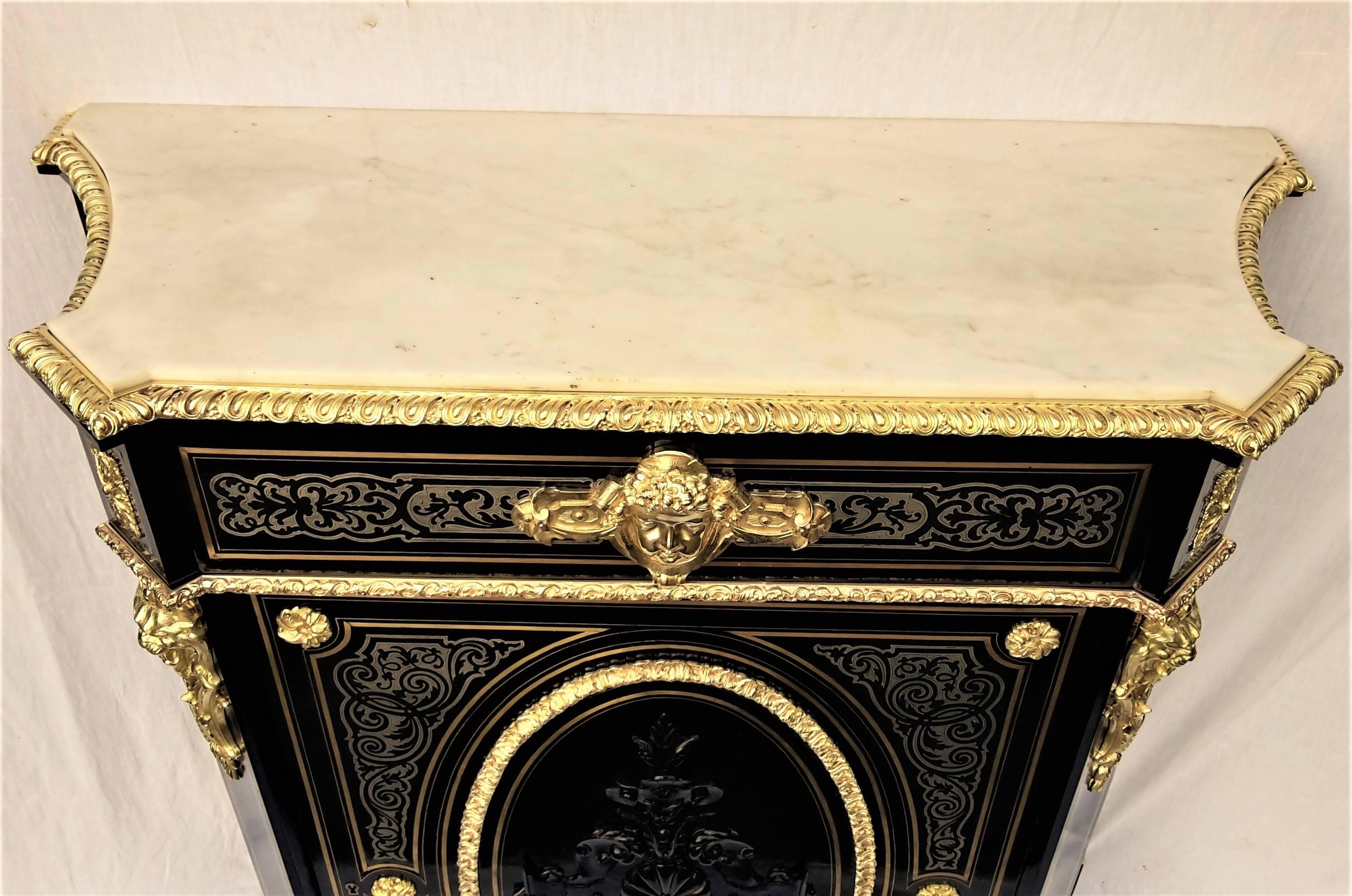 French Cabinet Boulle Marquetry Napoleon III