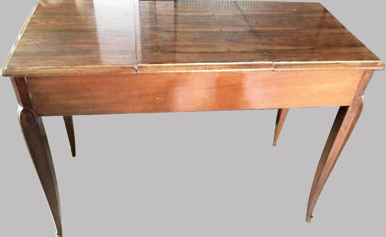 French Art Deco Writing Desk Table and Coiffeuse, France