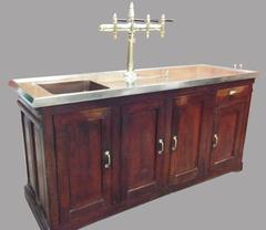 French Art Deco Bar Restaurant Counter, 1920s