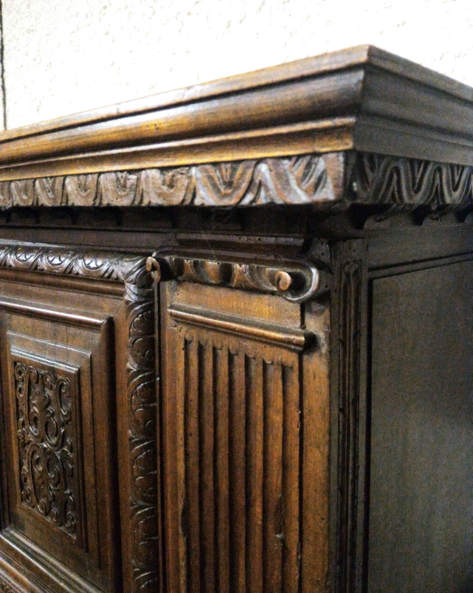 Renaissance Revival Dressoir Cabinet Cupboard, 19th Century French Renaissance Reviva