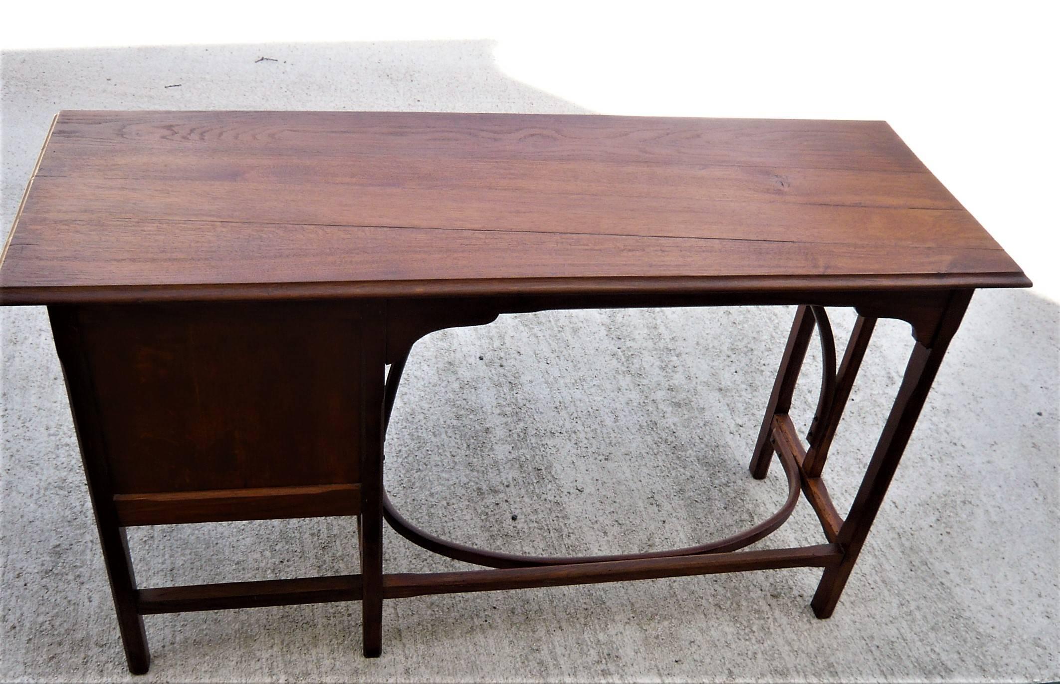 Austrian Thonet Bentwood Charming Writing Table Desk, 1900s