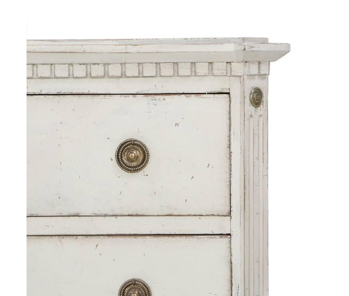 Late 19th Century Pair of late 19th Century Gustavian Style Chests of Drawers