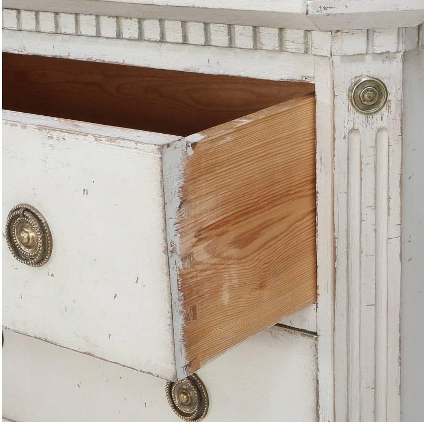 Pair of late 19th Century Gustavian Style Chests of Drawers 1