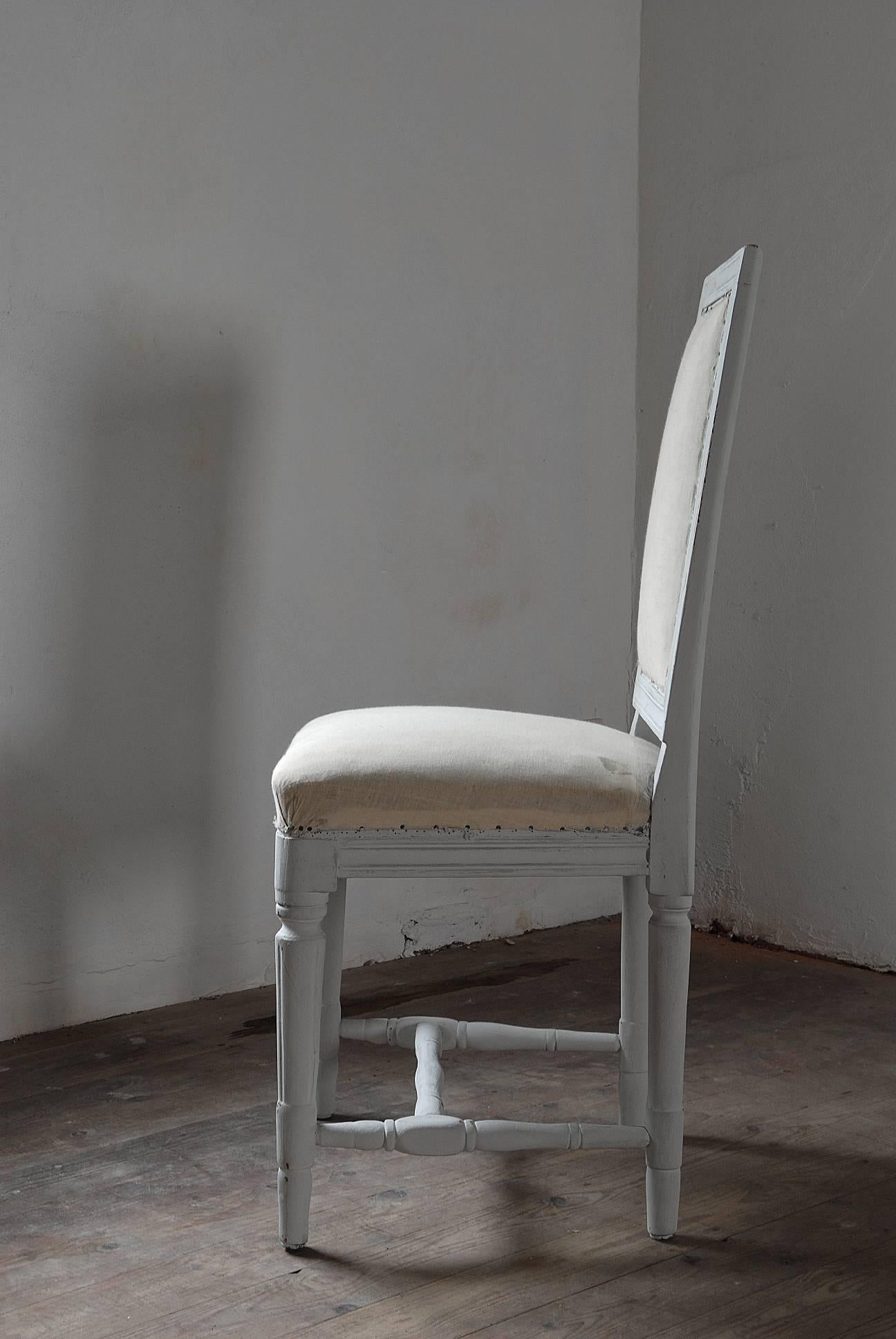 18th Century Set of Four Period Gustavian Dining Chairs