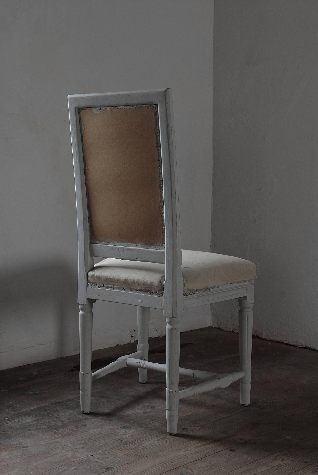 Set of Four Period Gustavian Dining Chairs 2