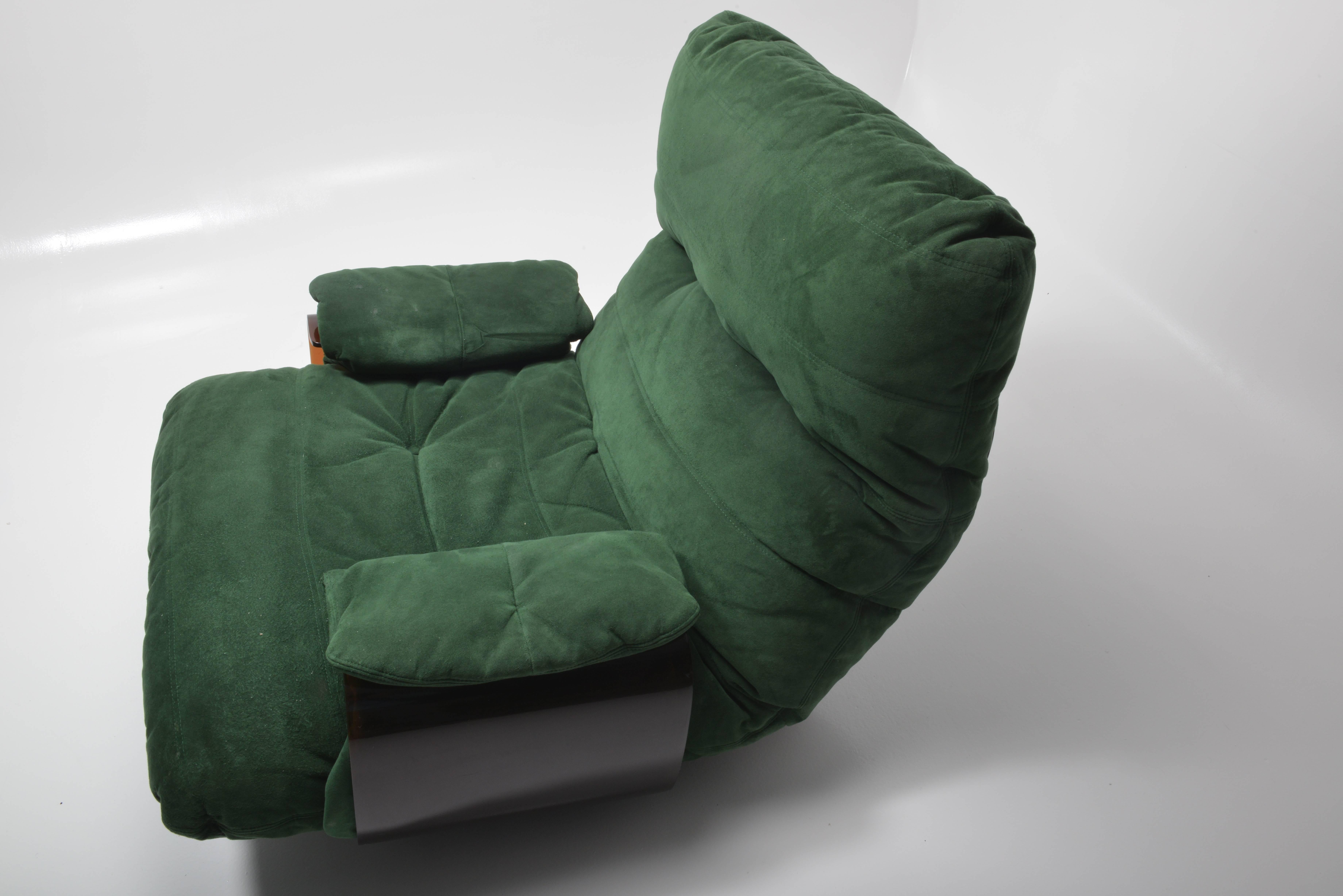 Green Buckskin Marsala Sofa by Ligne Roset 3