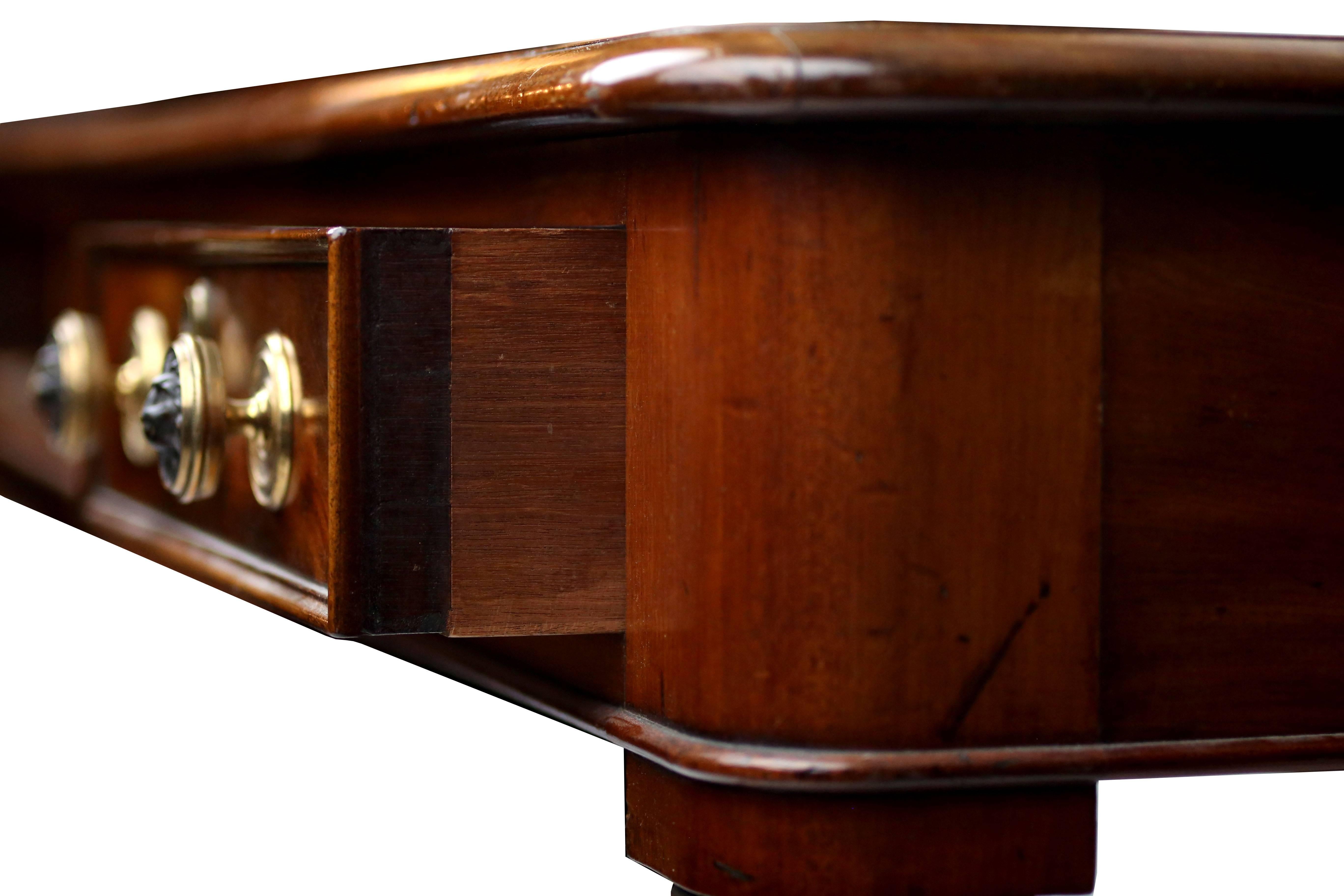 Early 19th Century Regency Mahogany Partners Desk 2