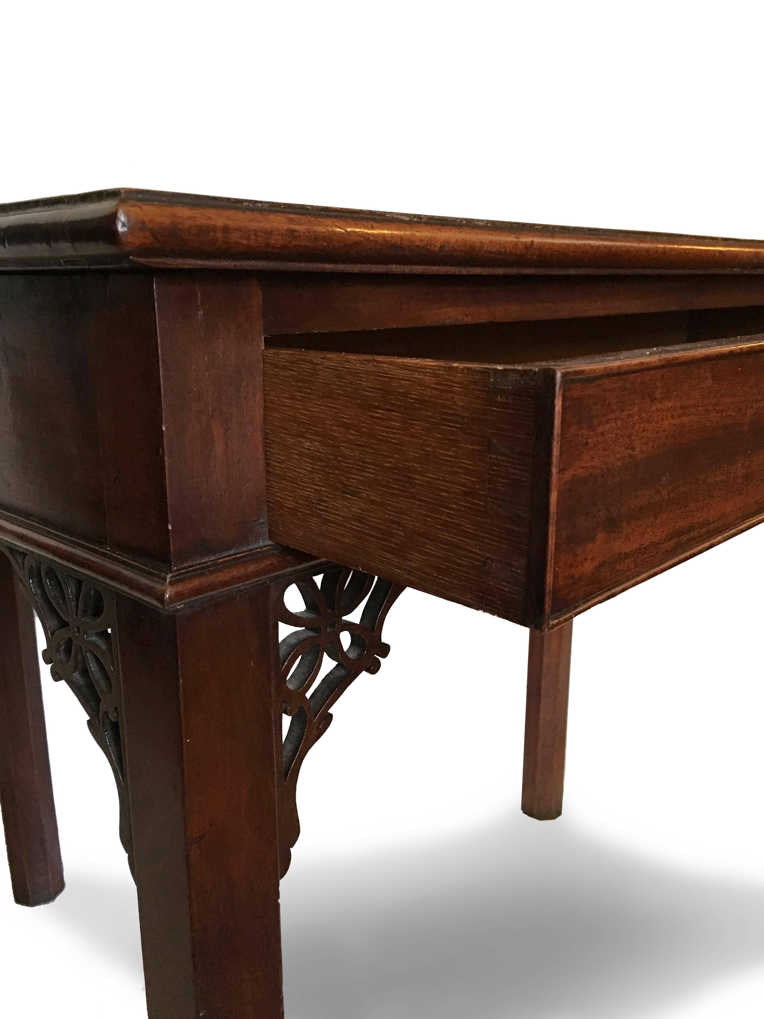 Late 18th Century 18th Century Chippendale Mahogany Card Table