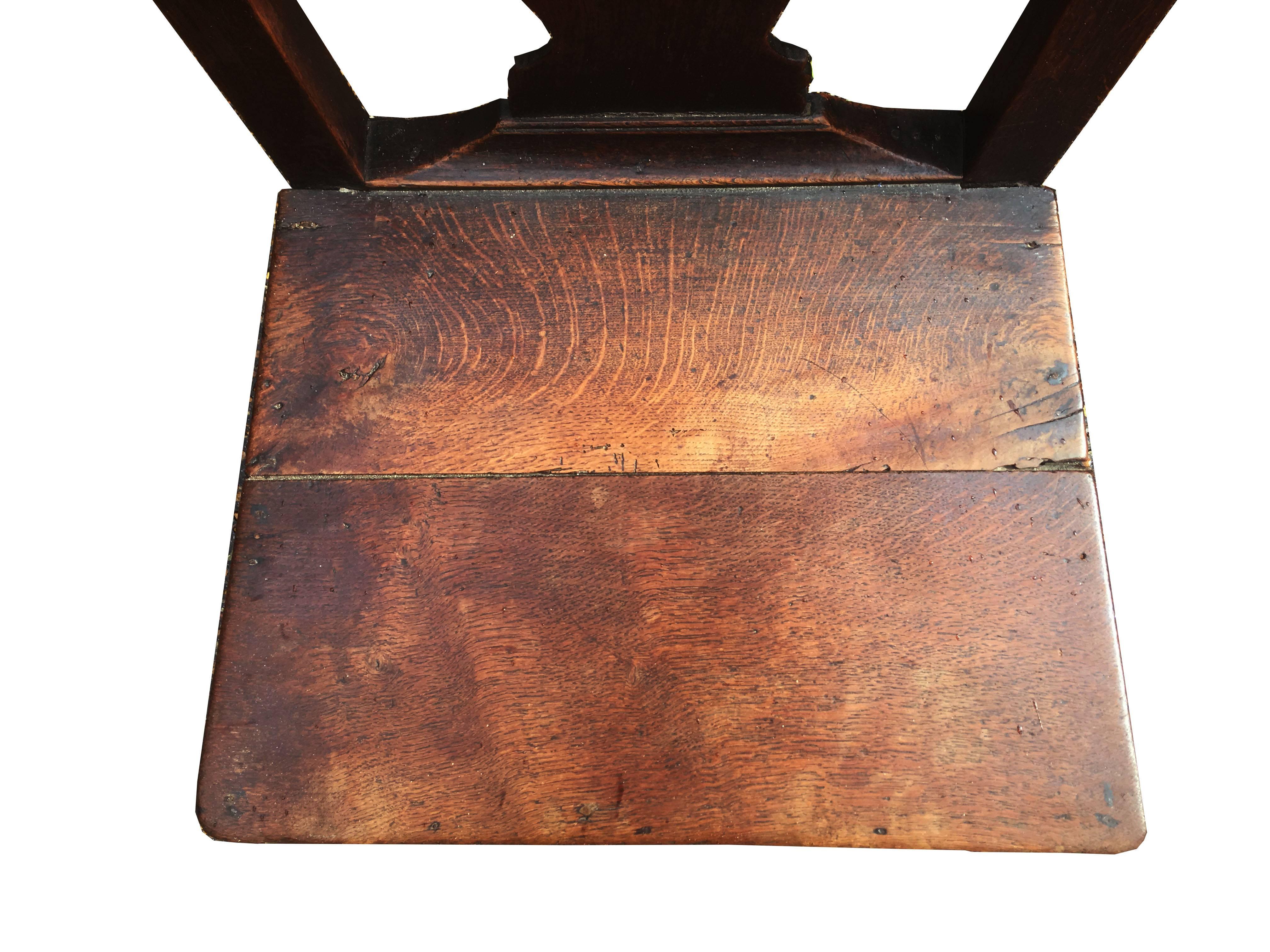 Satz von sechs Chippendale-Stühlen im Landhausstil aus dem späten 18. Jahrhundert im Angebot 3