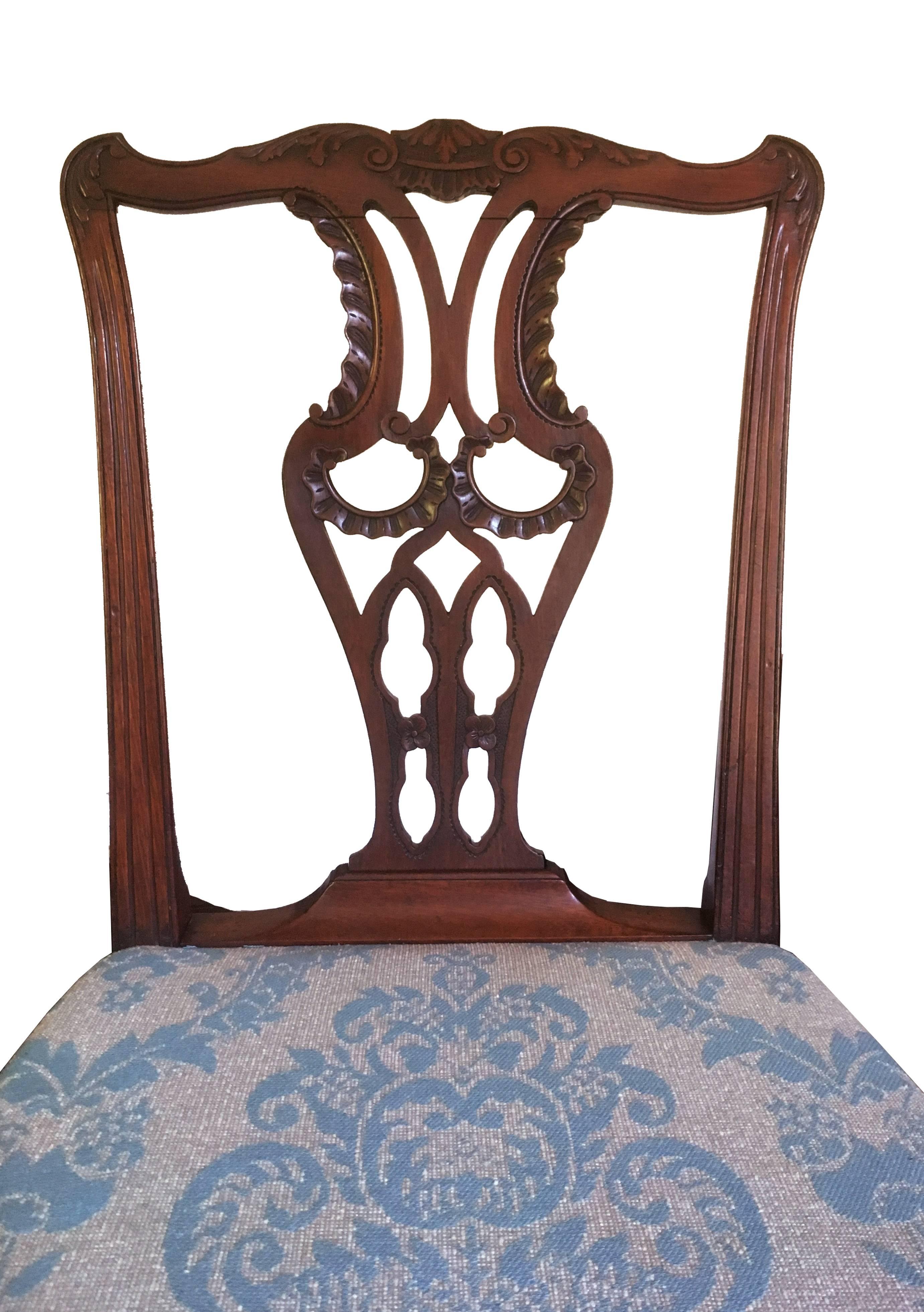 english chippendale chairs