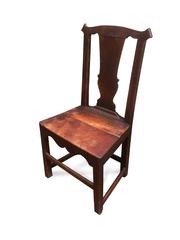 Set of Six Late 18th Century Country Chippendale Chairs