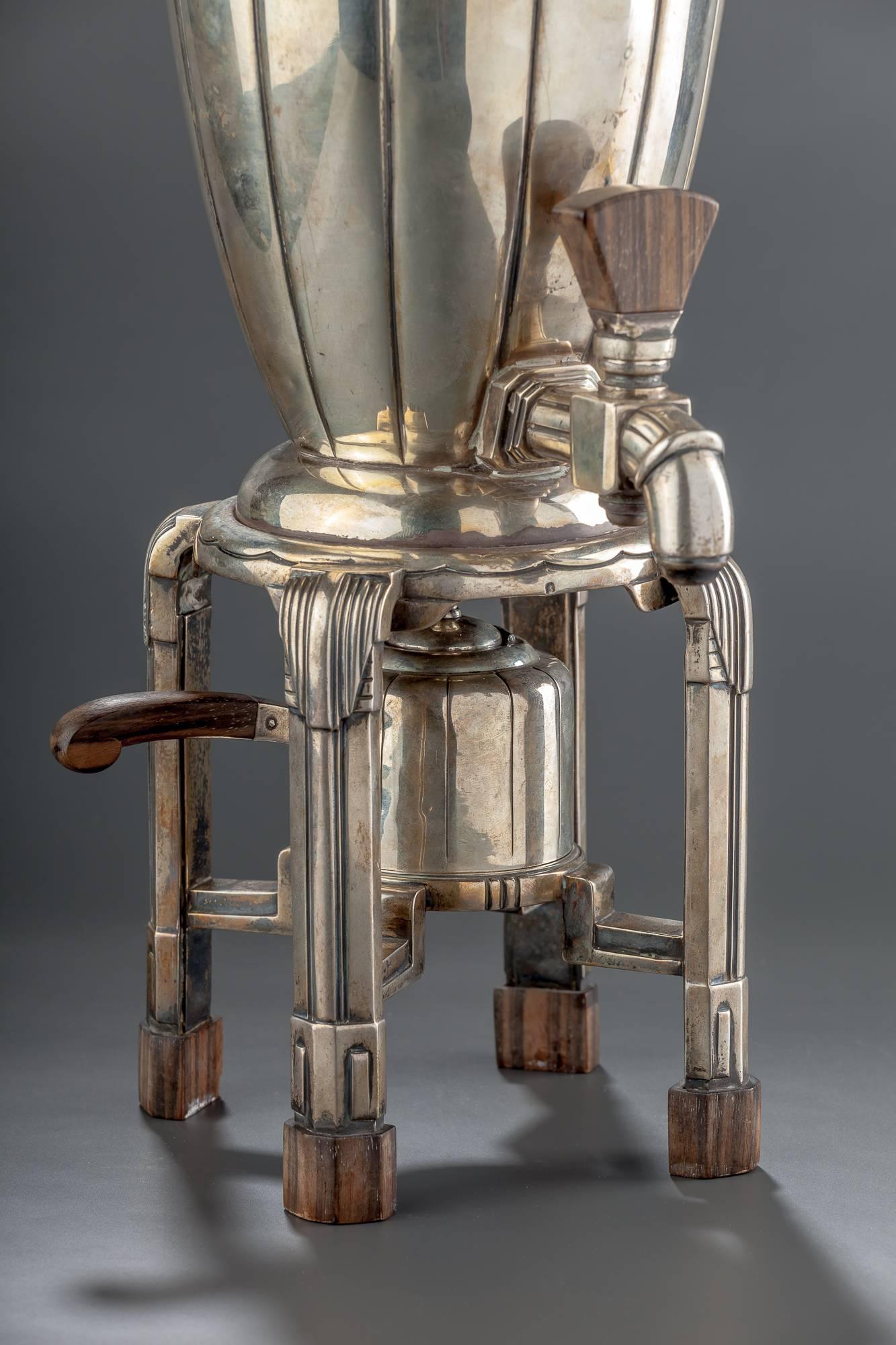 Art Deco Silver Samovar For Sale At 1stDibs Samovar For Sale