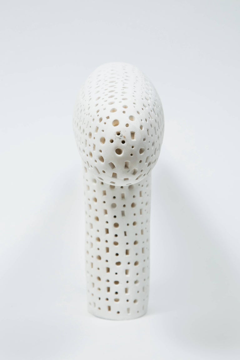 White Terracotta Sculpture by Alexandre Ney In Excellent Condition For Sale In Paris, FR