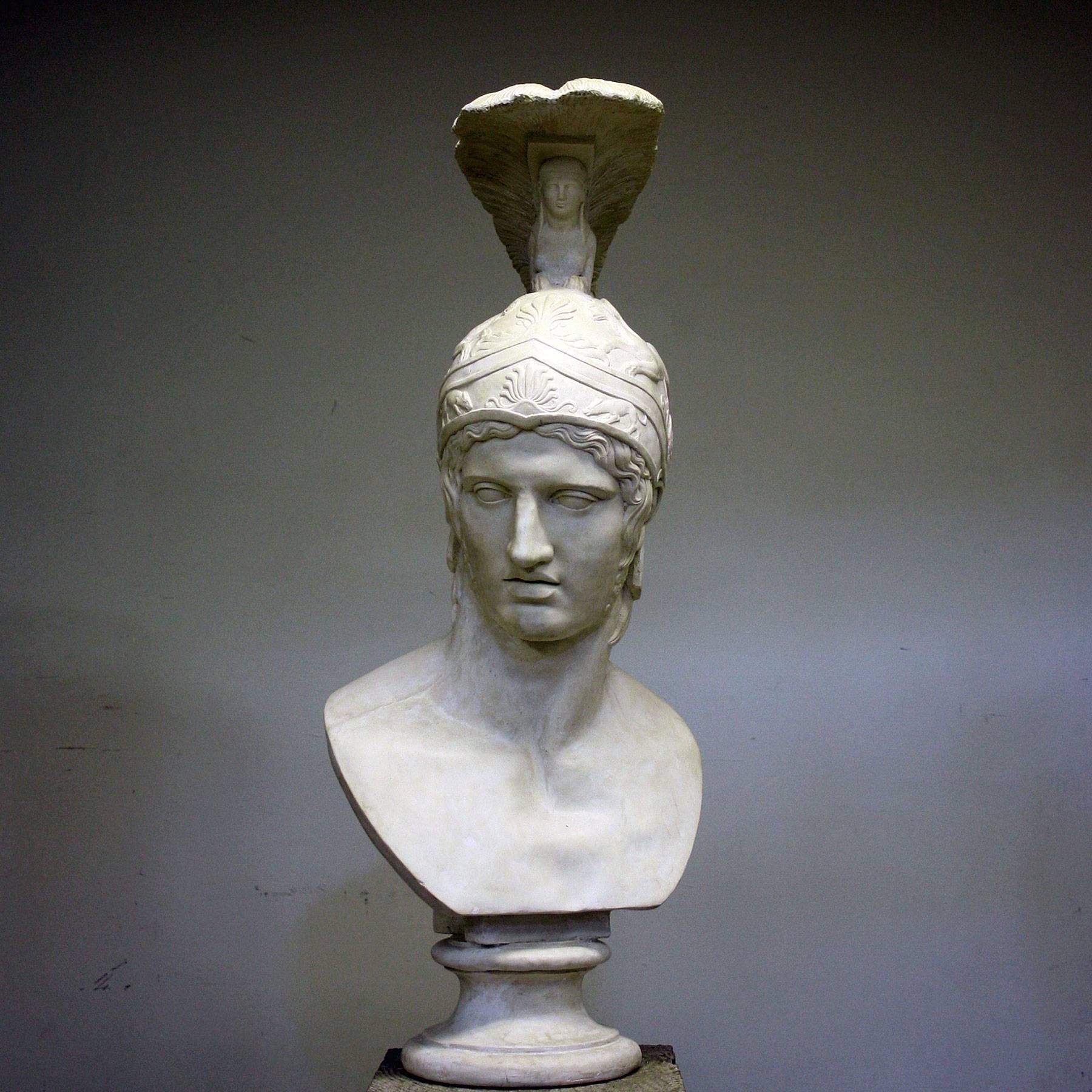 ares statue head