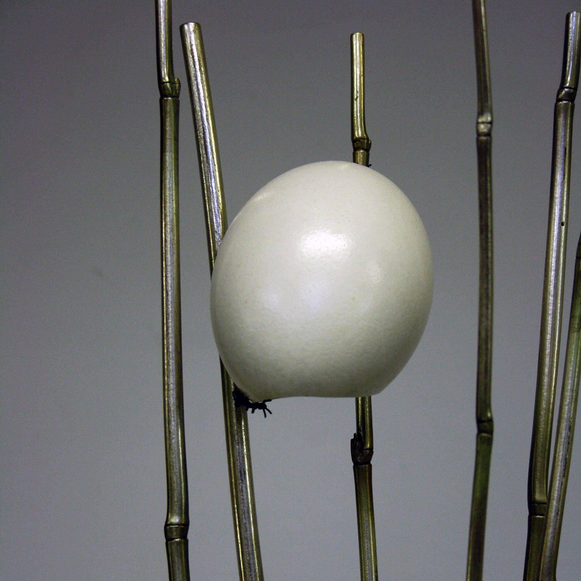 Rhea Egg Lamp by Glyn Lockett For Sale 4