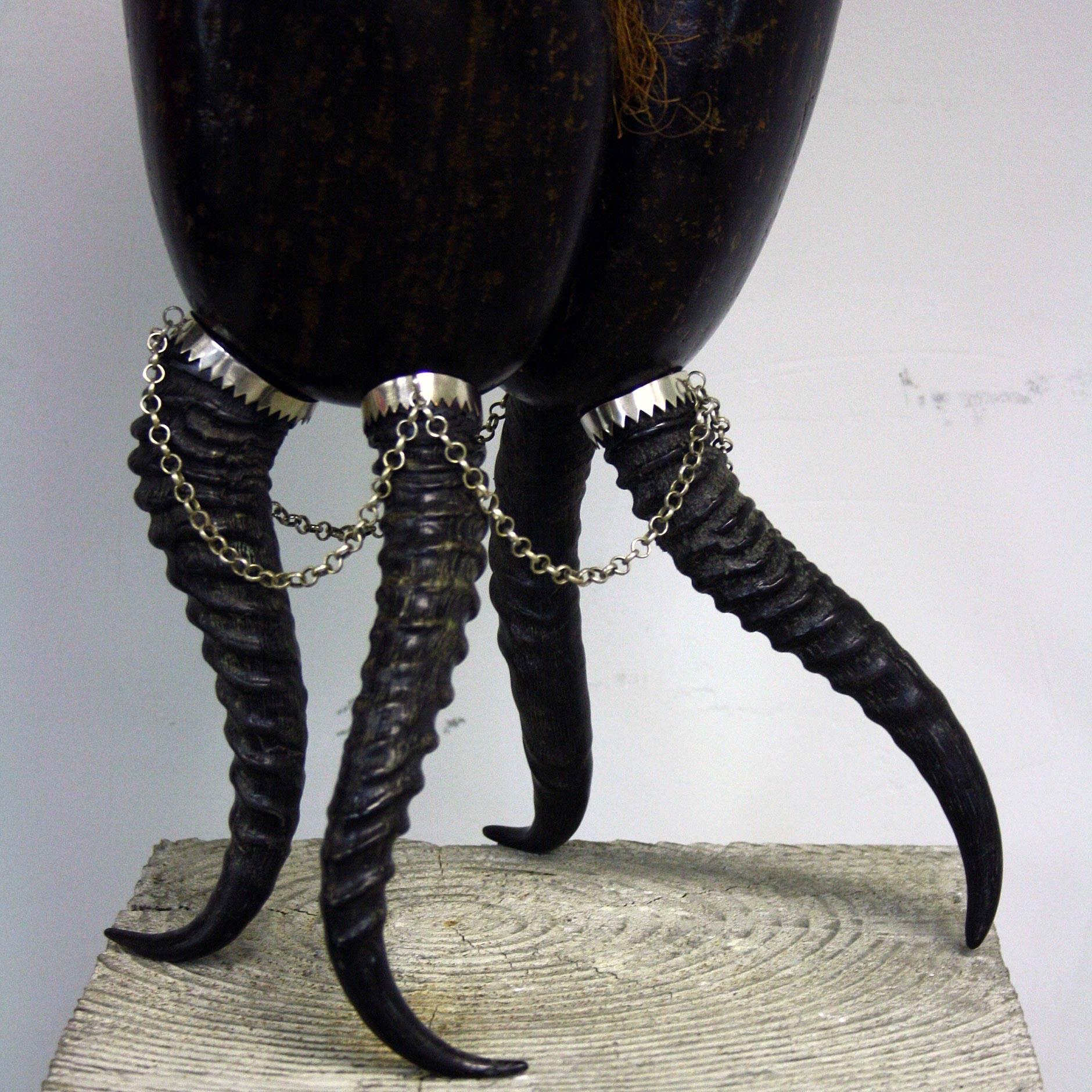 Coco De Mer Sculpture by Glyn Lockett For Sale 2