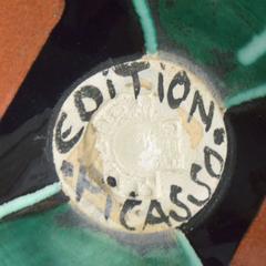 Pablo Picasso Madoura Ceramic Bowl Face, 1955