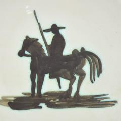 Pablo Picasso, Keramikteller „Madoura Picador“ aus Madoura, 1948