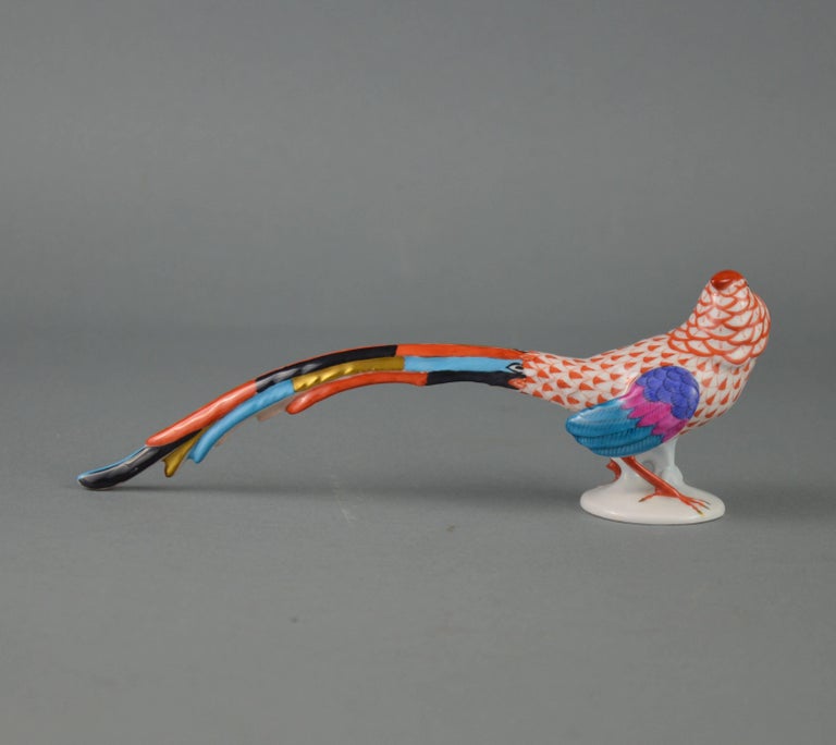 Herend Porcelain Pheasant Figurine Patten at 1stDibs