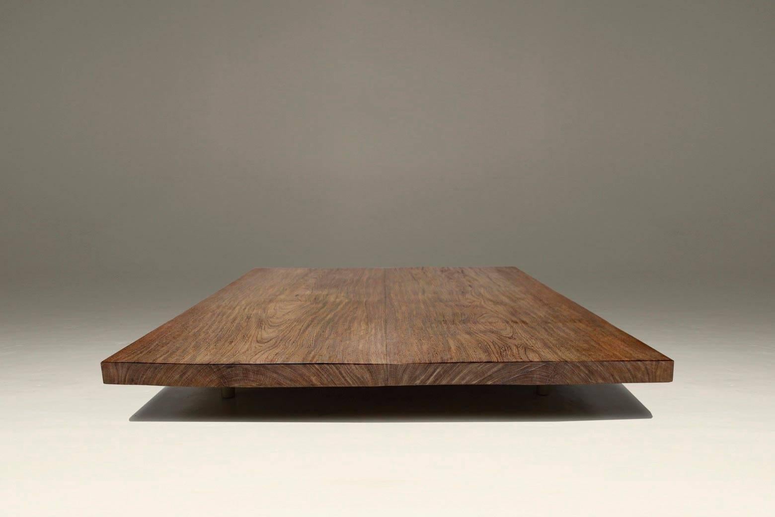 A Japanese client was so overwhelmed by the quality of our antique wooden slabs we collected overe the last 10 years (see below) that he commissioned this table. He was over the moon with the result...

Model: PT81 2ATOP BS1
Top: Two joint single