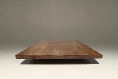 Bespoke Coffee Table, Two Rare Slabs of Antique Hardwood by P. Tendercool