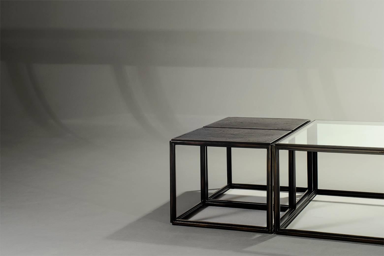 Thai Bronze Coffee-Table Collection, by P. Tendercool For Sale