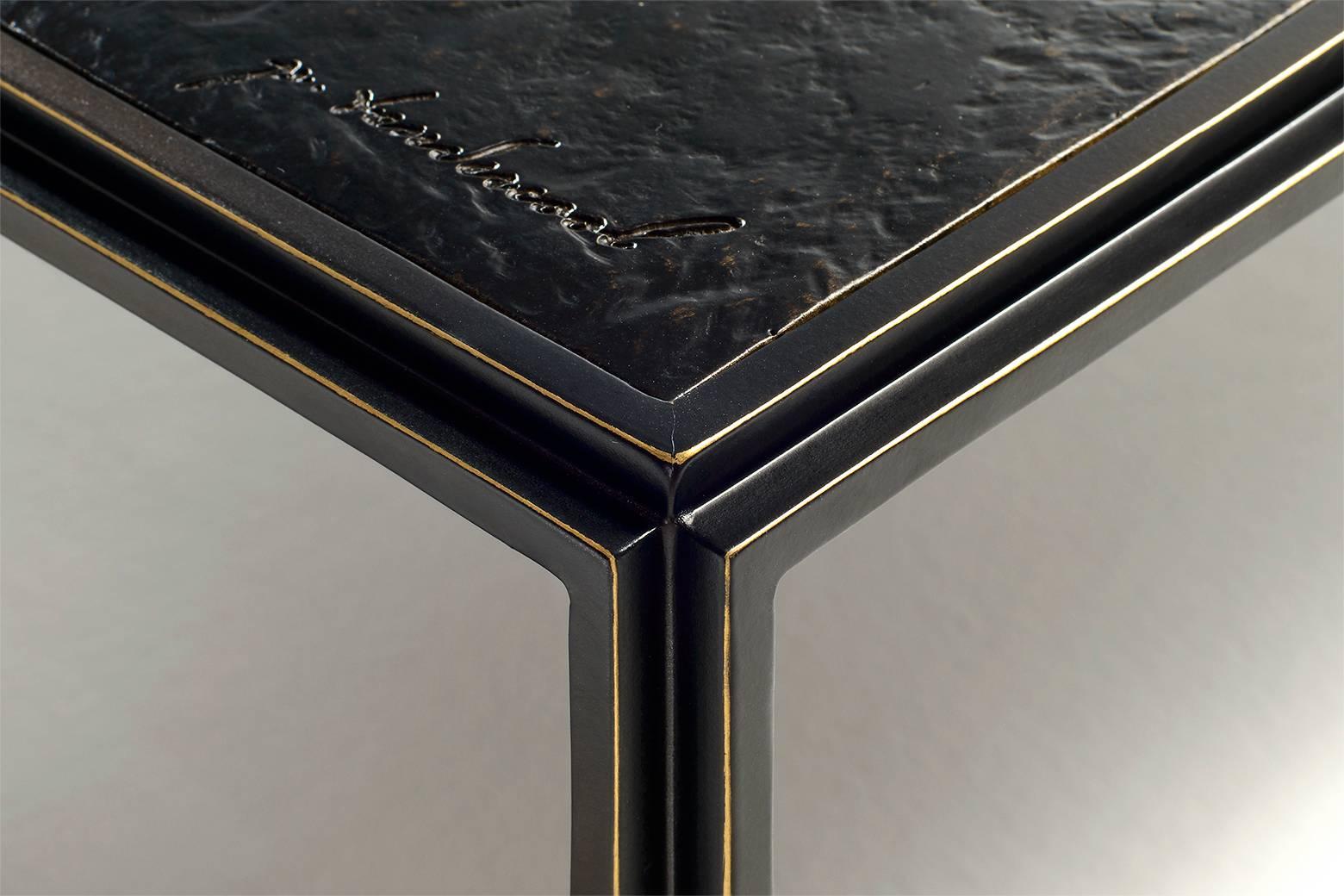 Cast Bronze Coffee-Table Collection, by P. Tendercool For Sale
