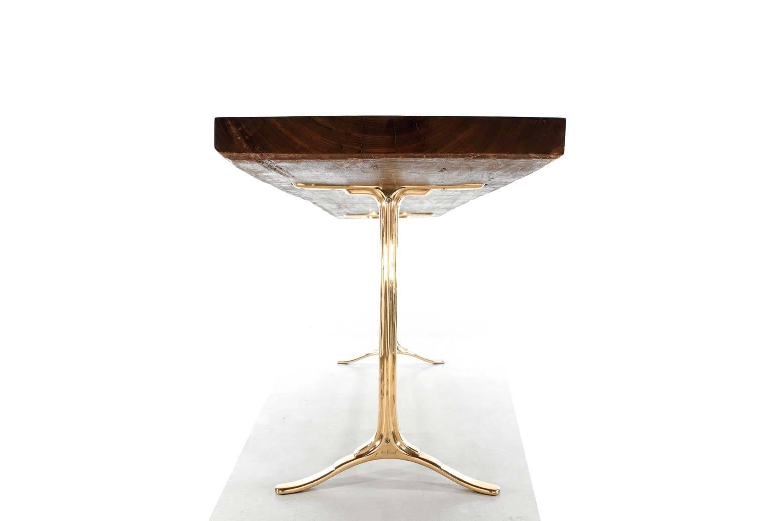 SALE

we are currently renovating our showroom and will accept a 30% reduction off Listed price.

Available now - one of kind

Model: PT4H
Top: Single slab of antique reclaimed hardwood
Top finish: Bleached and oiled with diamond oil
Base: Sand cast