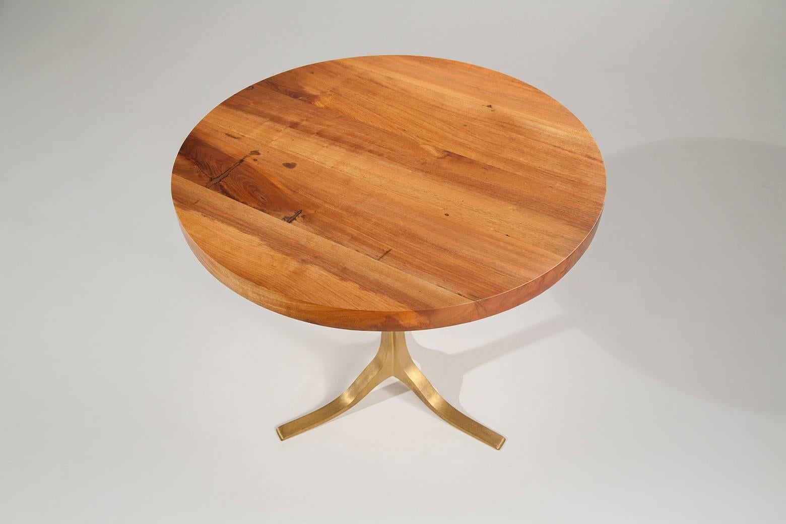 Model: FTOP_PT11_BS1
Top: Reclaimed Hardwood
Top Finish: Natural oiled
Base: PT11 base, sand cast brass
Base Finish: Golden sand
Dimensions: diameter 85 x 76 cm
(w x d x h) diameter 33.46 x 29.9 inch

AVAILABLE NOW in our gallery!

We created this