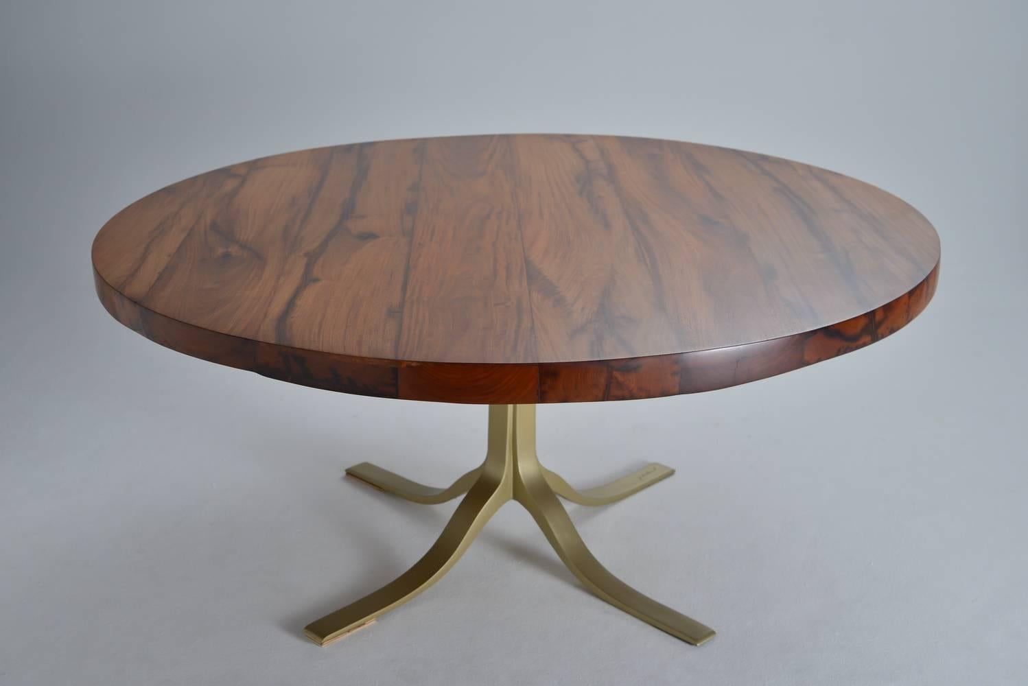 Thai Bespoke Reclaimed Hardwood Round Table, by P.Tendercool For Sale