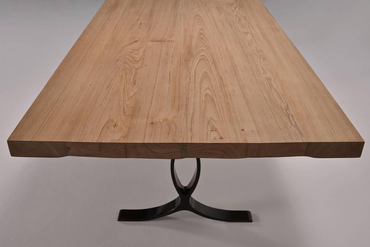 Model: FTOP_PT1L
Top: Reclaimed Hardwood
Top Finish: Bleached and Natural oiled
Base: Brass
Base Finish: Brown
Dimensions: 250 x 110 x 74 cm.
(w x d x h) 90.9 x 40 x 26.9 inch

P. Tendercool FTOPs – Fantastic Tables made with Old Planks
 
Bespoke,