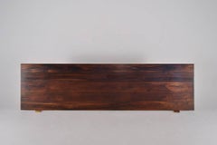 Reclaimed Hardwood Dining/Conference Table on Bronze Base by P. Tendercool