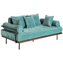 Bespoke Handmade Loveseat, Reclaimed Hardwood