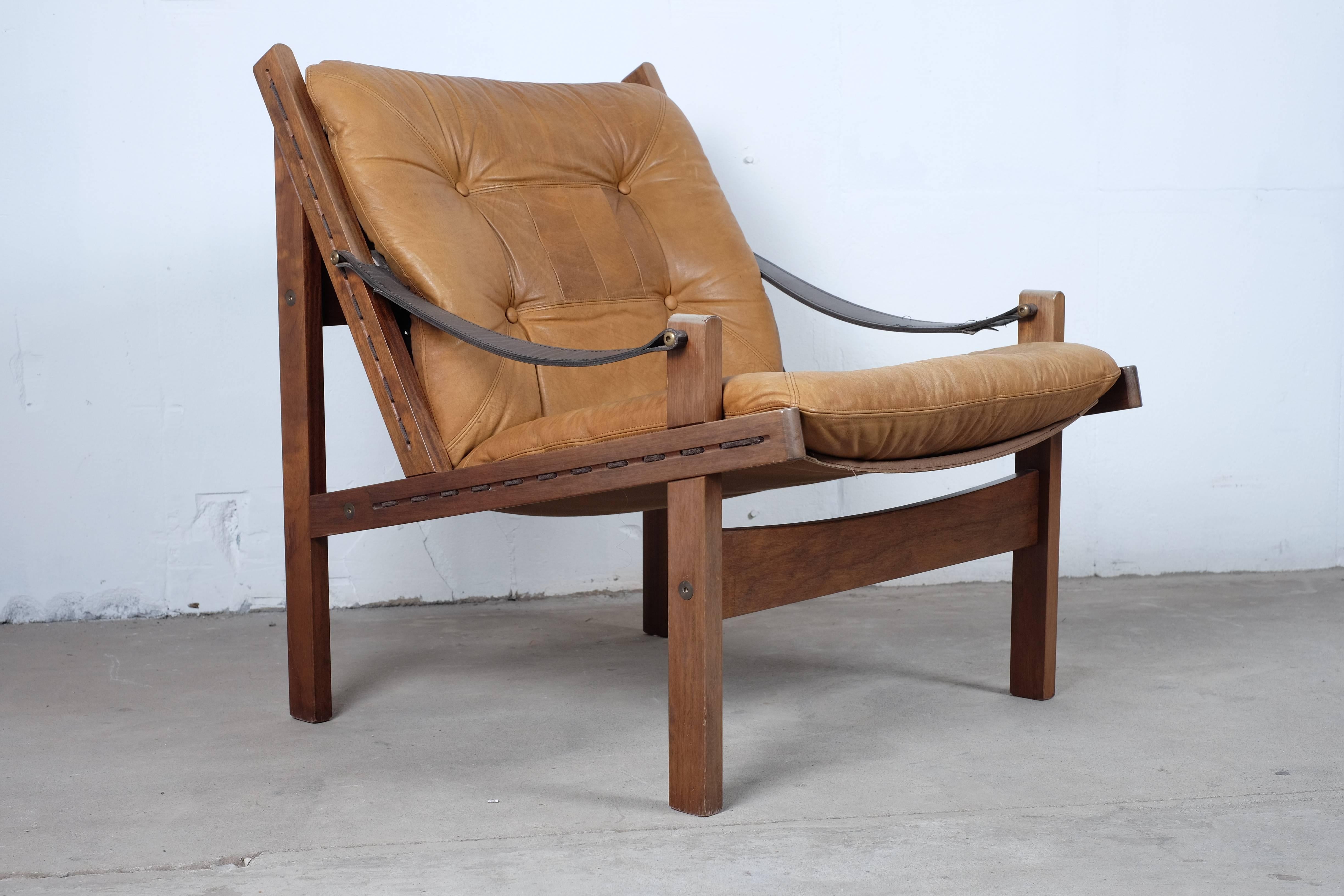 Norwegian Set of Three Easy Chairs Designed by Torbjørn Afdal