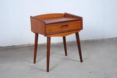 Beautiful Little Nightstand or Entry Table in Teak