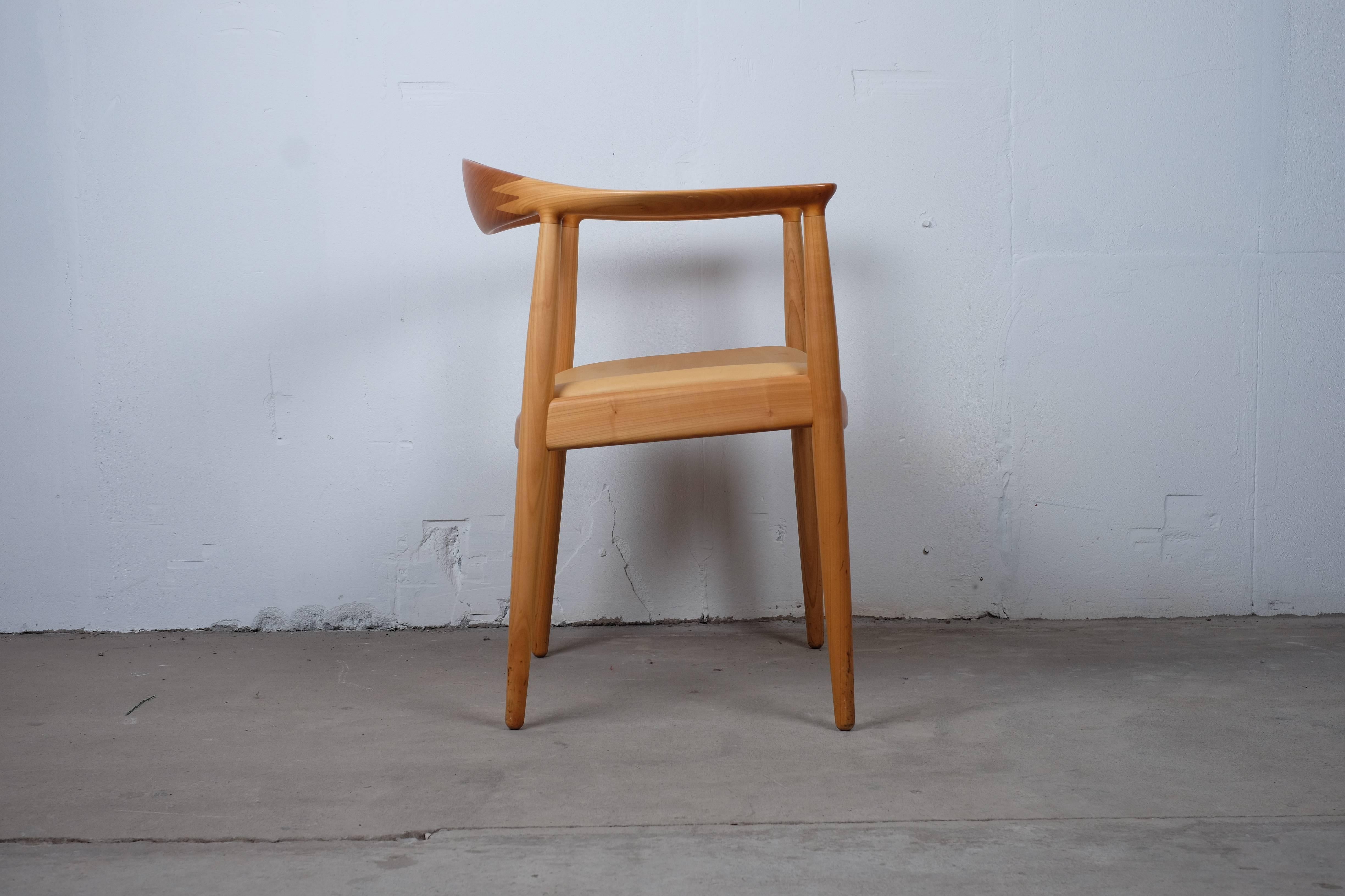 Mid-Century Modern 'The Chair' by Hans. J. Wegner PP501